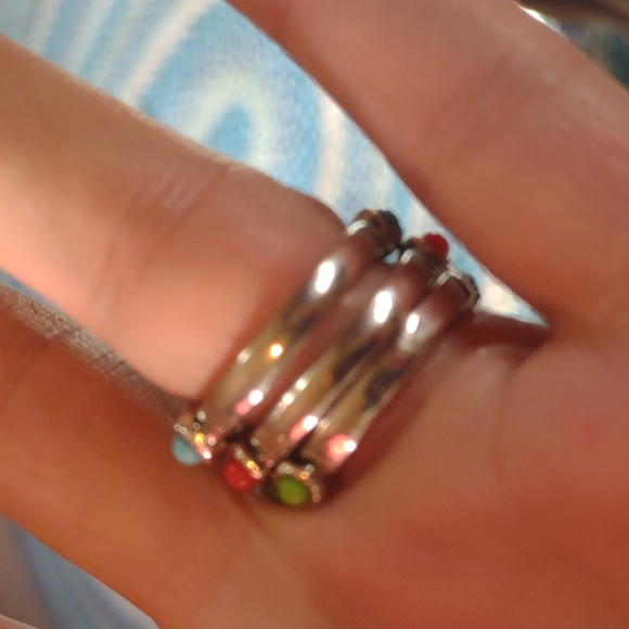 3 gorgeous ring set - Picture 2 of 3